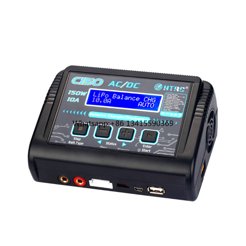 HTRC C150 150W 10A Smart Charg - огляд і ціна Drone Racing Charger