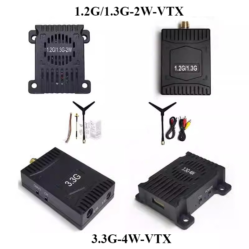 3.3G 4W/6W  FPV VTX VRX Transm - огляд і ціна Drone Racing Receiver