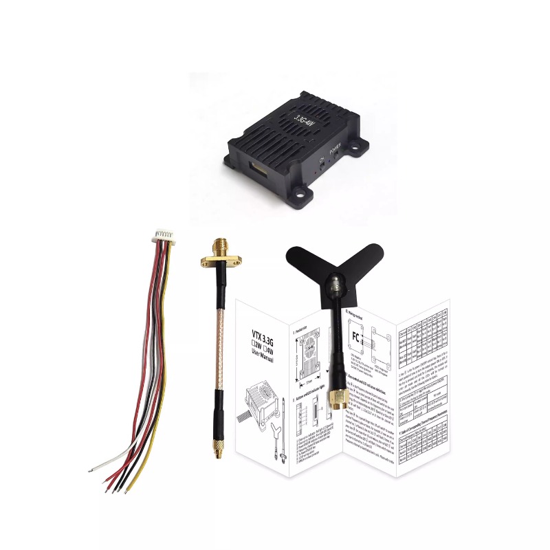 3.3G 4W/6W  FPV VTX VRX Transm - огляд і ціна Drone Racing Receiver