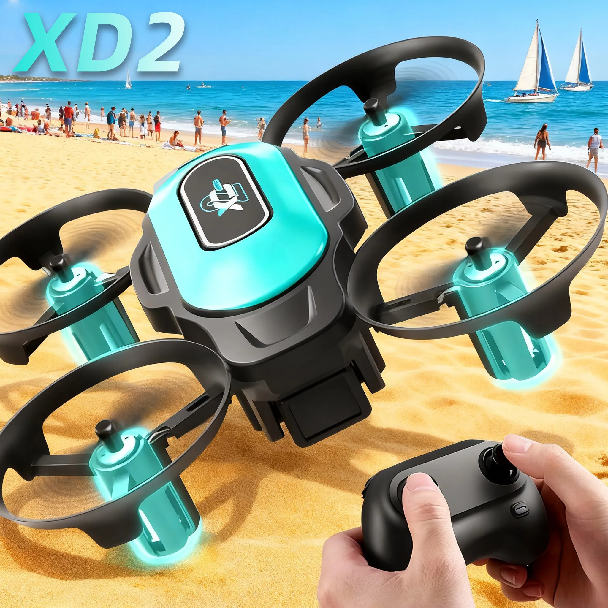 XD2 Mini Drone, 360° Stunt Fli - огляд і ціна Drone Racing Camera