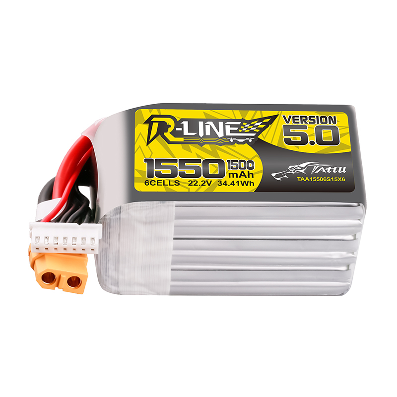 TATTU-R-LINE 5.0 22.2V 1550mAh - огляд і ціна Drone Racing Battery