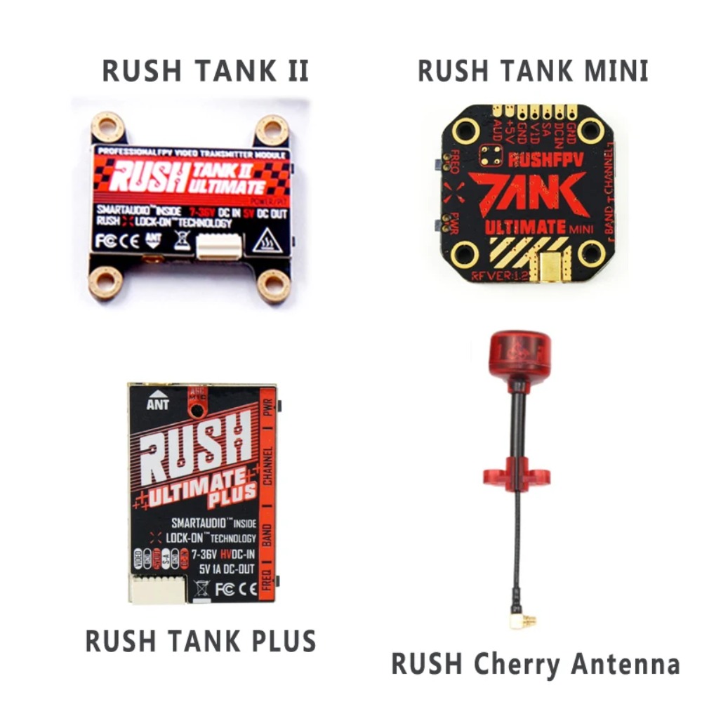 RUSH TANK Ultimate II/Mini/ PL - огляд і ціна Drone Racing Frame