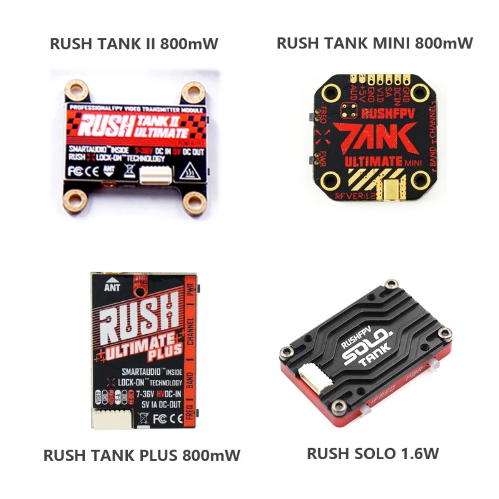 RUSH TANK Ultimate II/Mini/ PL - огляд і ціна Drone Racing Frame