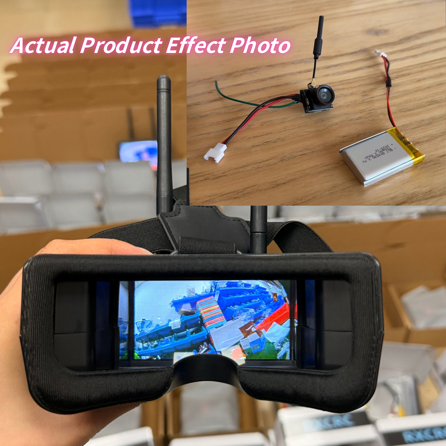 SLONWAKE 5.8G Analog VTX Trans - огляд і ціна Drone Racing Camera