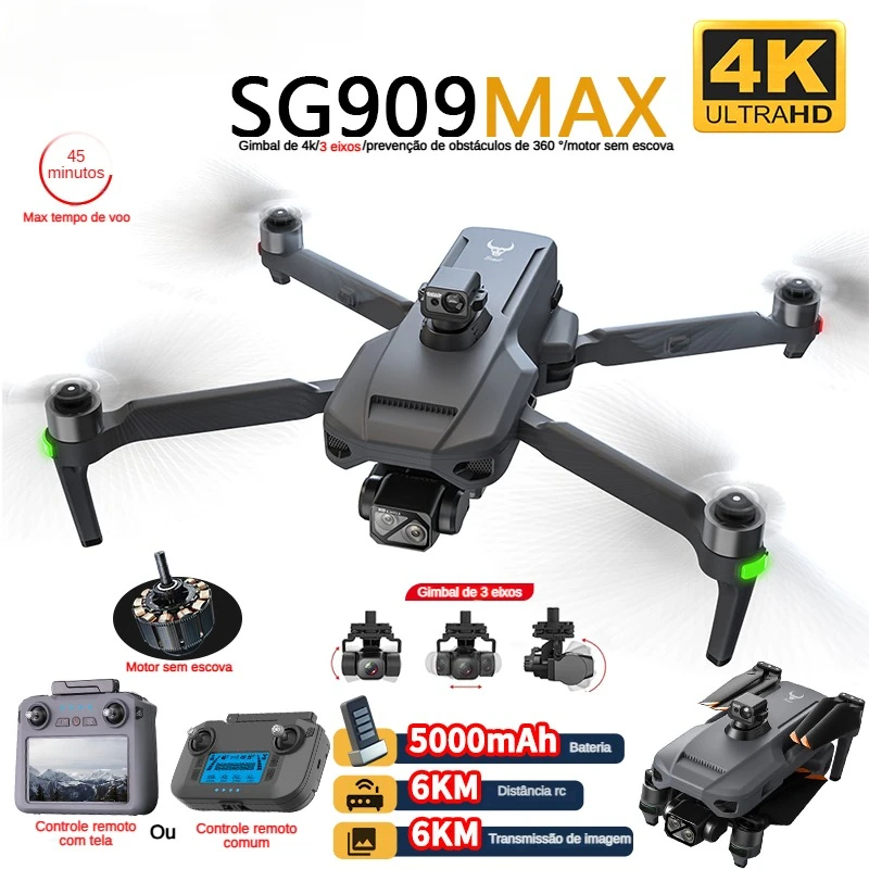 ZLL SG909 SG909MAX Professiona - огляд і ціна Drone Racing Camera